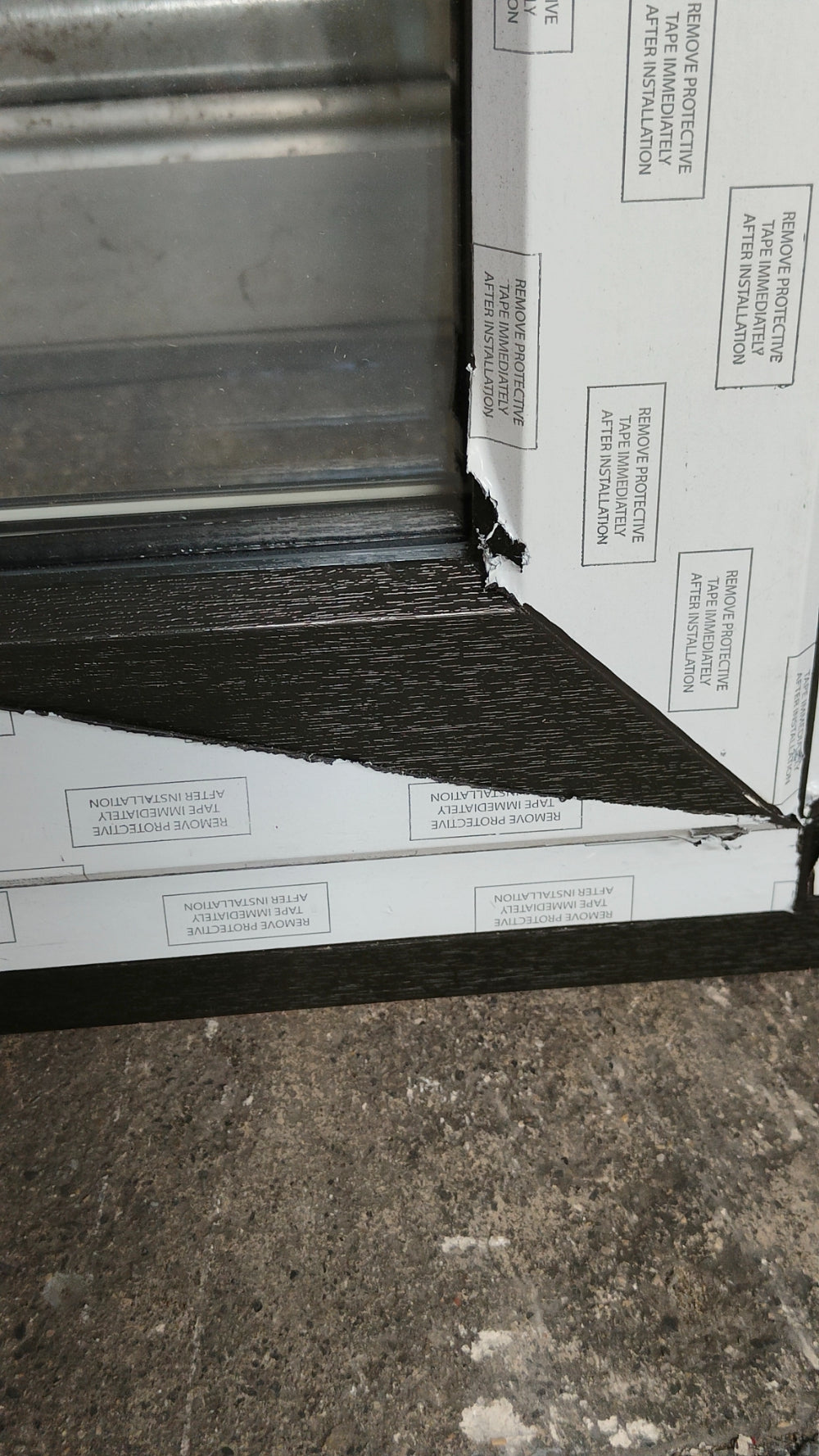 Large Double Glazed Window - White - 2360 x 1420mm