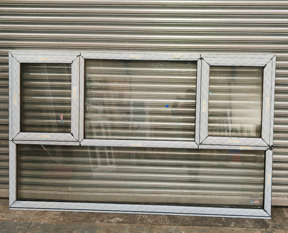 Large Double Glazed Window - White - 2360 x 1420mm