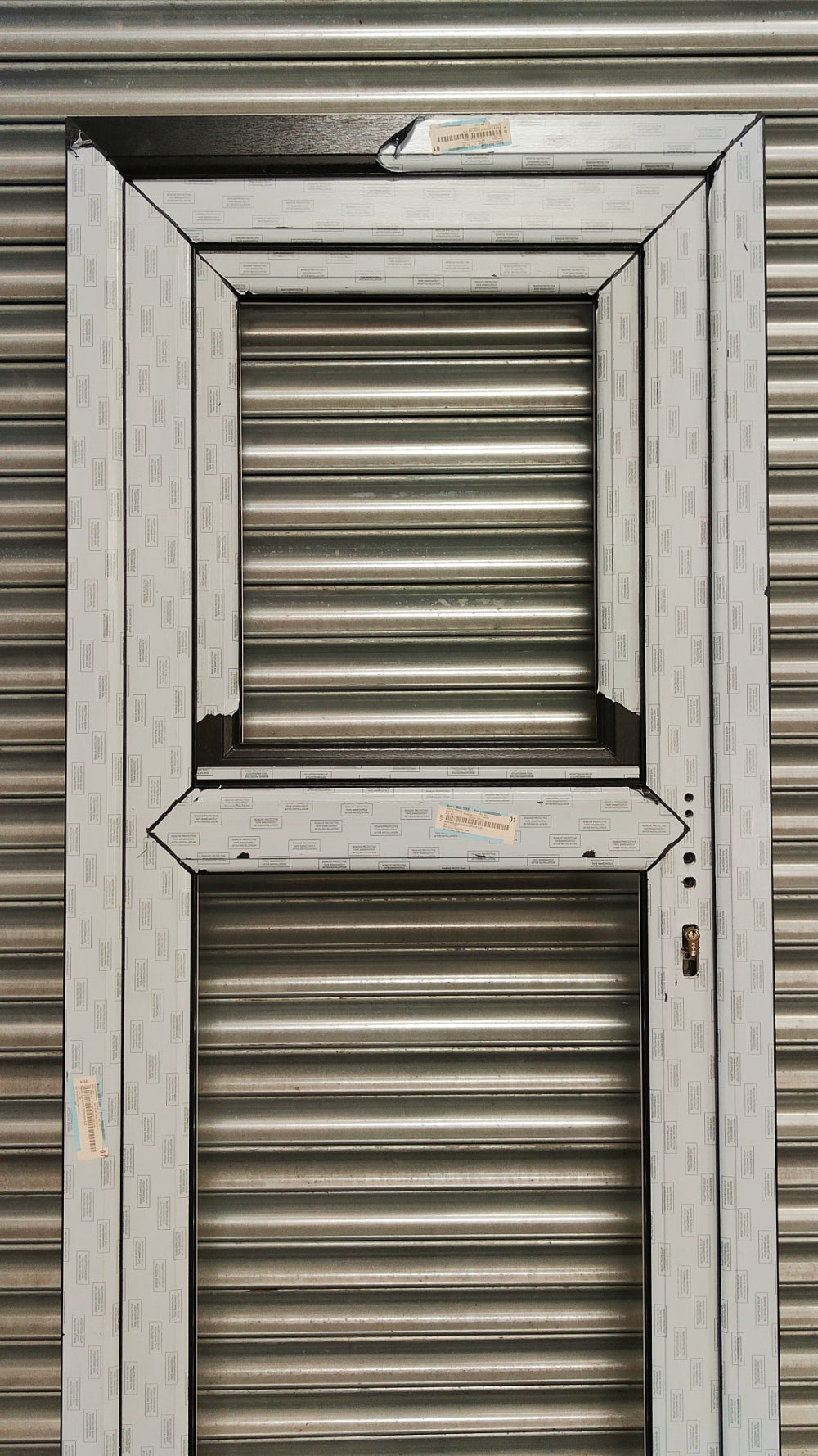 Palladio Door with Top Opening - Bog Oak - 860 x 2005mm