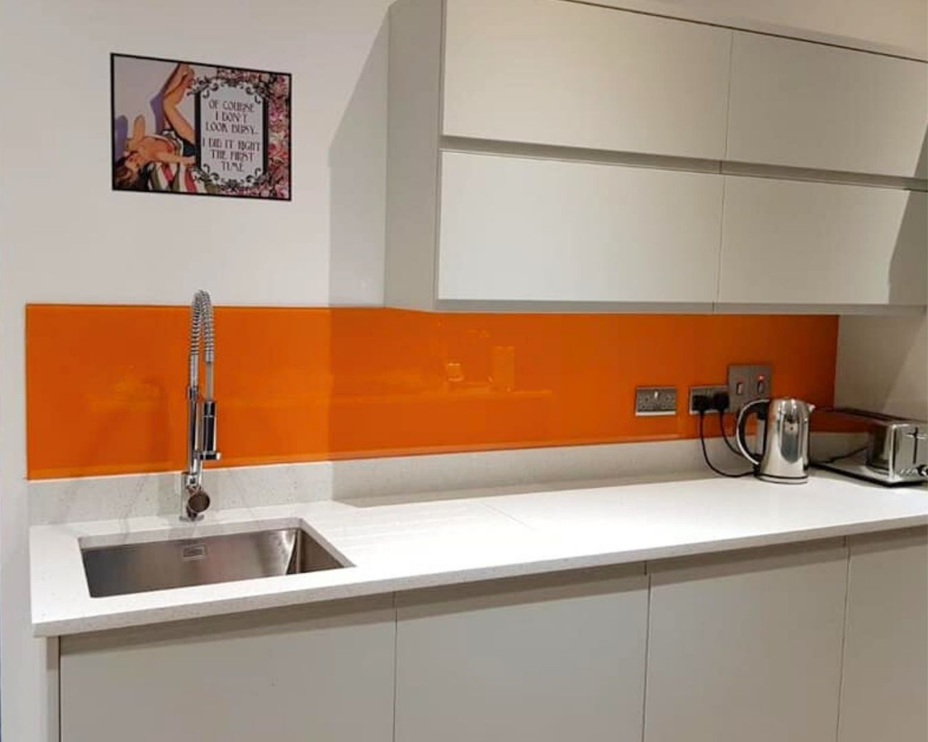 Glass Splashbacks Toughened & Polished, 6mm