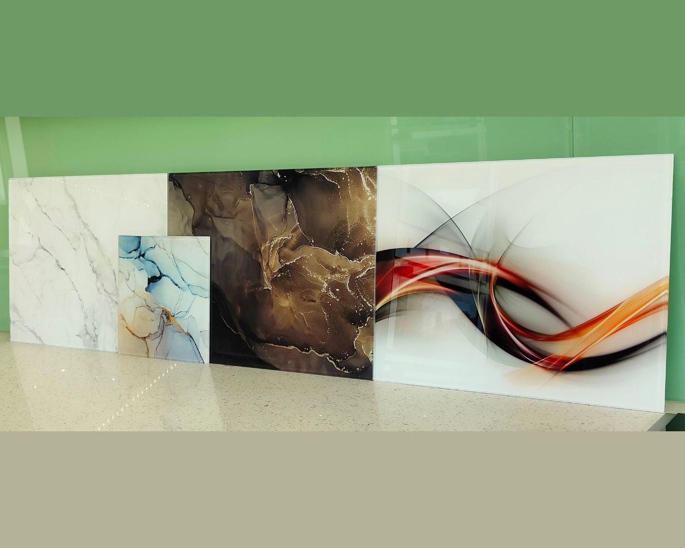 Glass Splashbacks Toughened & Polished, 6mm