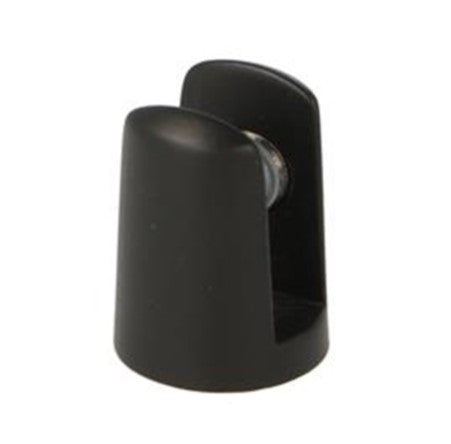 Glass Shelf Support - Black - 4-6mm Glass