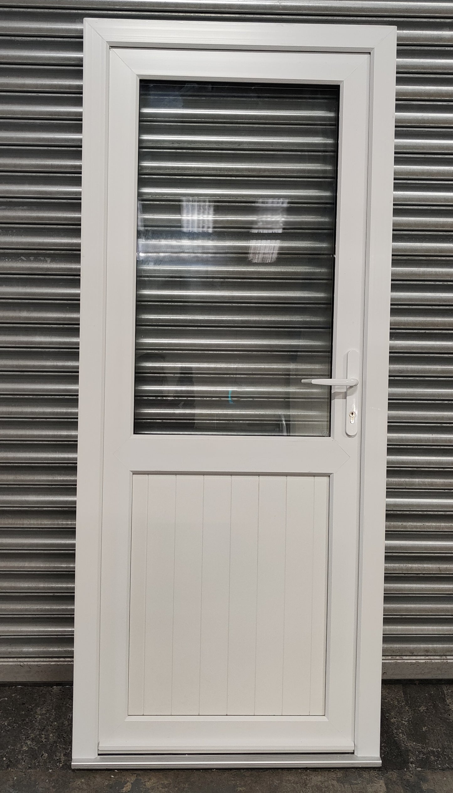 uPVC Exterior Door (White) 870 x 2080mm