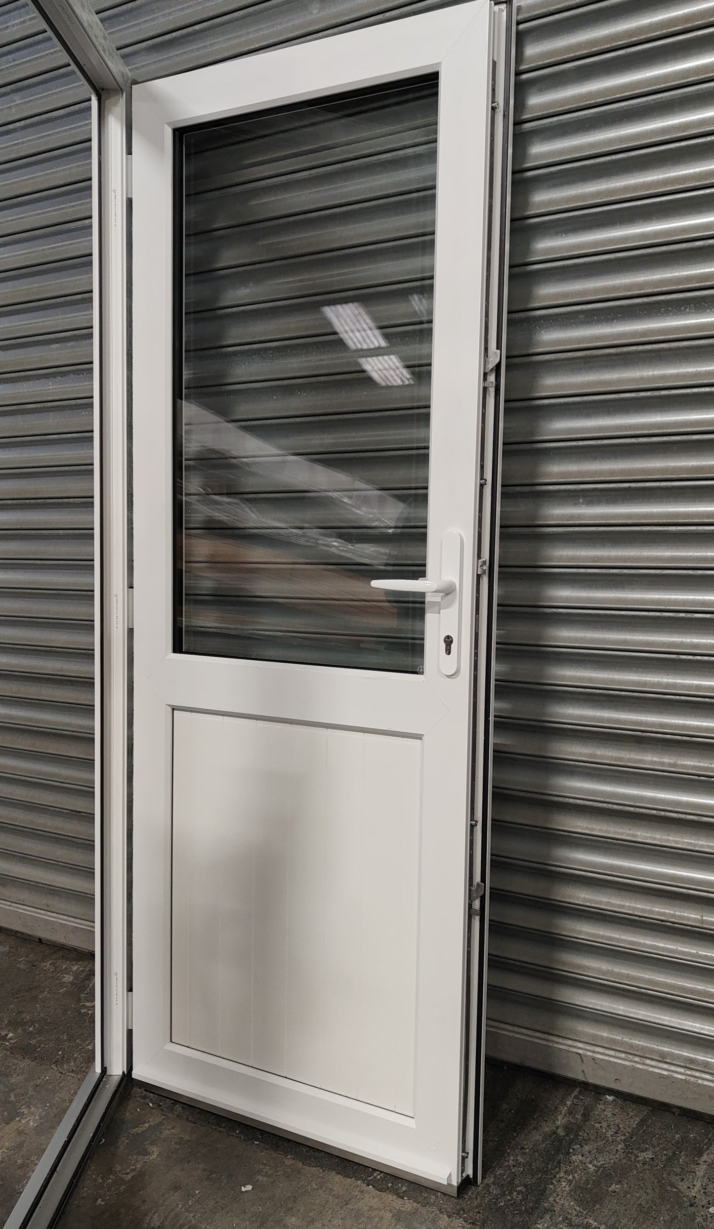 uPVC Exterior Door (White) 870 x 2080mm