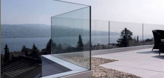 Crystal View Balustrade 13.5mm Toughened Laminated Glass