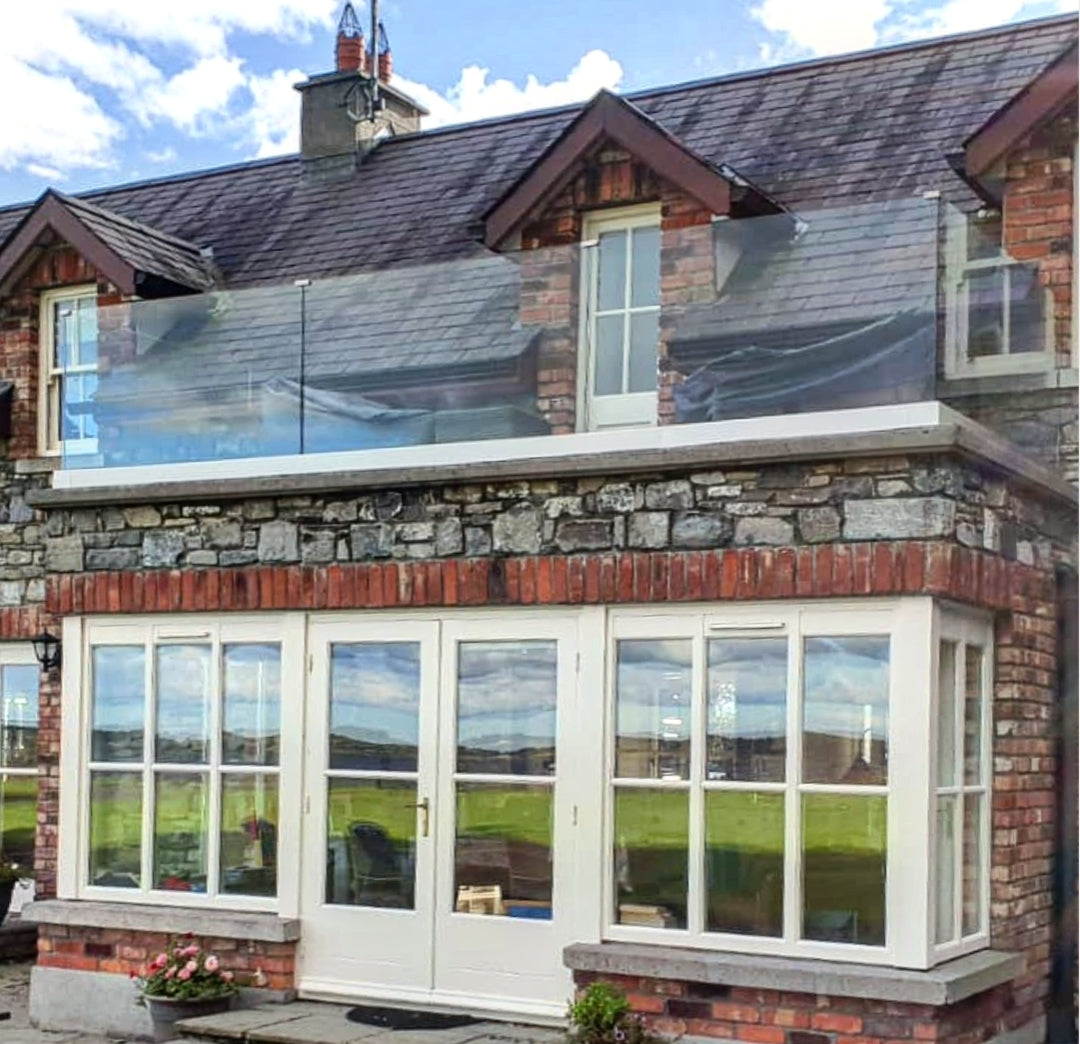 Crystal View Balustrade 15mm Toughened and Polished Clear Glass