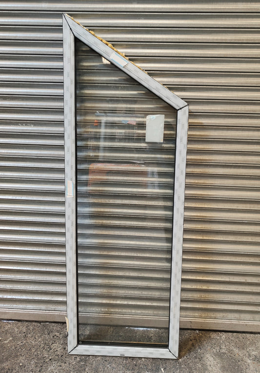 Double Glazed Angled Window - Anthracite - 680 x 1980 mm