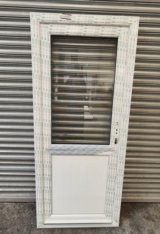 uPVC Exterior Door (White) 870 x 2060mm