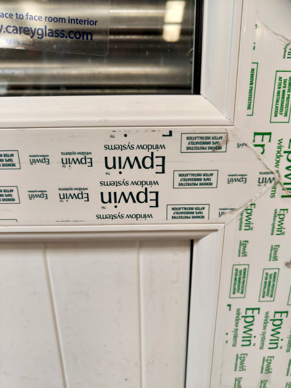 uPVC Exterior Door (White) 870 x 2060mm