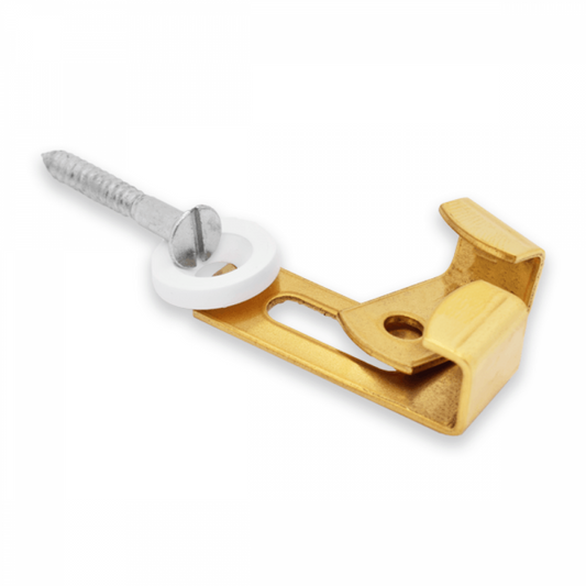 Mirror Hanging Clips Set - Brass