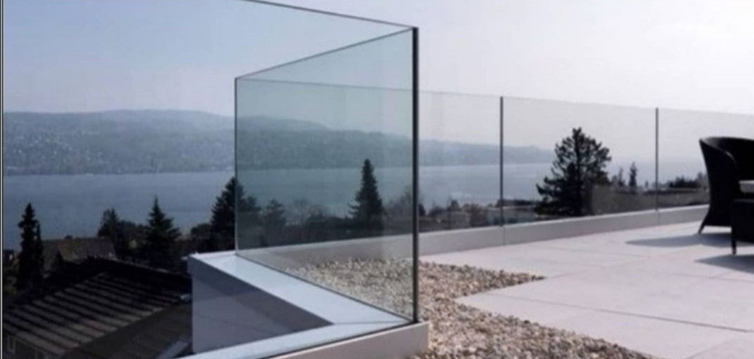 Crystal View Balustrade 13.5mm toughened laminated glass